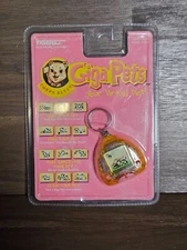 Vintage Giga Pets Compu Kitty Tiger Electronics 1997 Retro Gigapet NEW Gold Ed.