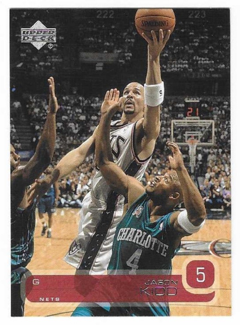 JASON KIDD 2002-03 Upper Deck Basketball # 98 New Jersey Nets HOF NM - MT