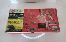 Vintage 1963 Erector Set No. 10260 Gilbert Giant Robot. Used Condition.