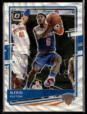 2020-21 Panini Donruss Optic Elfrid Payton Wave Holo Prizm #105 New York Knicks