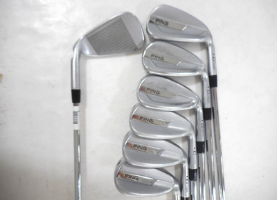 Ping G700 Iron Set 6I - 9I,W,U,S 7 Clubs Zelos 6 Black Dot RH Men 