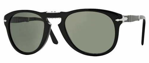 PERSOL 714 54 95/31 BLACK SUNGLASSES OCCHIALI PIEGHEVOLE FOLDING NERO BLACK  | eBay