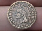1883 Indian Head One Cent Penny- Good/VG Details