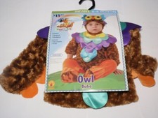 Infant 0-6 Month Baby Halloween Owl Costume