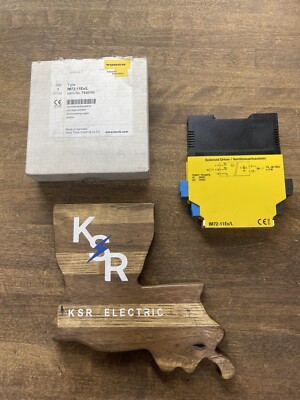 * NEW* Turck IM72-11EX/L Safe Output Control Module 19-30v-dc