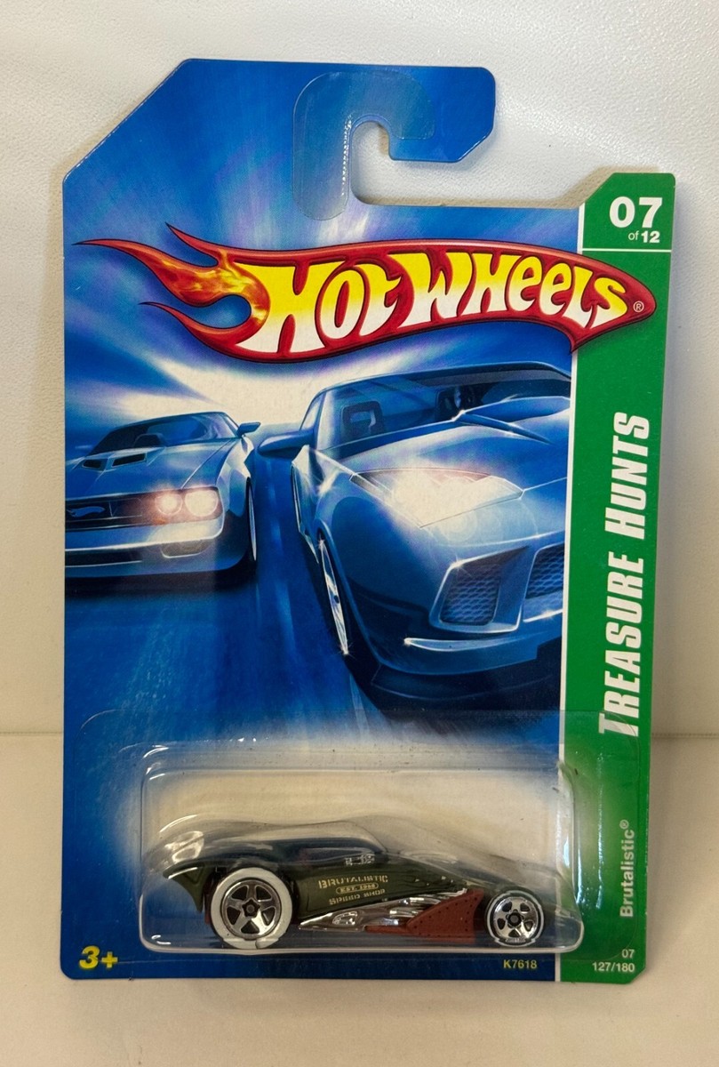 HOT WHEELS TREASURE HUNT 2007 #127 Brutalistic ft olive/brown | eBay