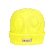 Hi Vis Beanie Hat Work Reflective Yellow Orange Green Warm Adults Mens A1600