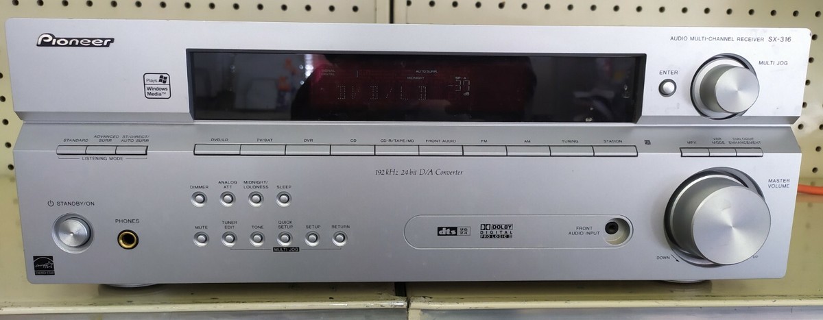 Pioneer Audio Multi-Channel Receiver SX-316-S | eBay