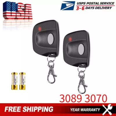 4x For Firefly 300MCD21K 10 DIP Code 300MHz Key Chain Gate Garage Opener Remote.