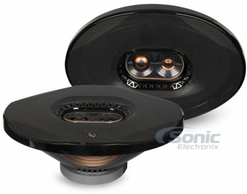 2) Infinity REF-9633ix 6"x9" Reference Series 3-Way Coaxial Car Audio Speakers - Picture 1 of 11