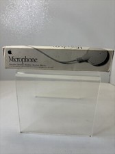 Apple Microphone White box from 1991 Macintosh era Vintage