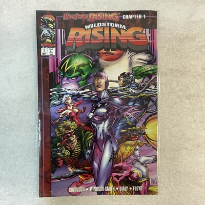 WILDSTORM RISING #1 Playing cards still attached Wildstorm Comics