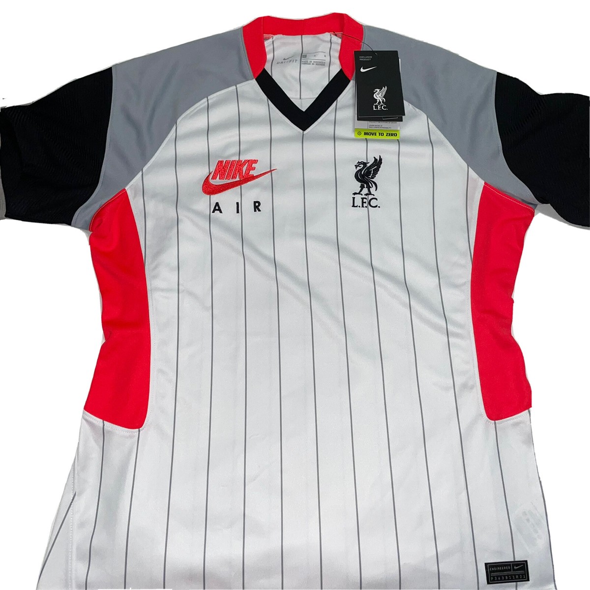 Nike Air Liverpool FC Stadium Women's Soccer Jersey Size Large DA6844-101 | eBay