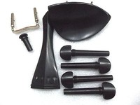Old Violin Shop Fittings Set All Hill Style Ebony 4/4 Old Violin Shop Fittings Set All Hill Style Ebony 4/4