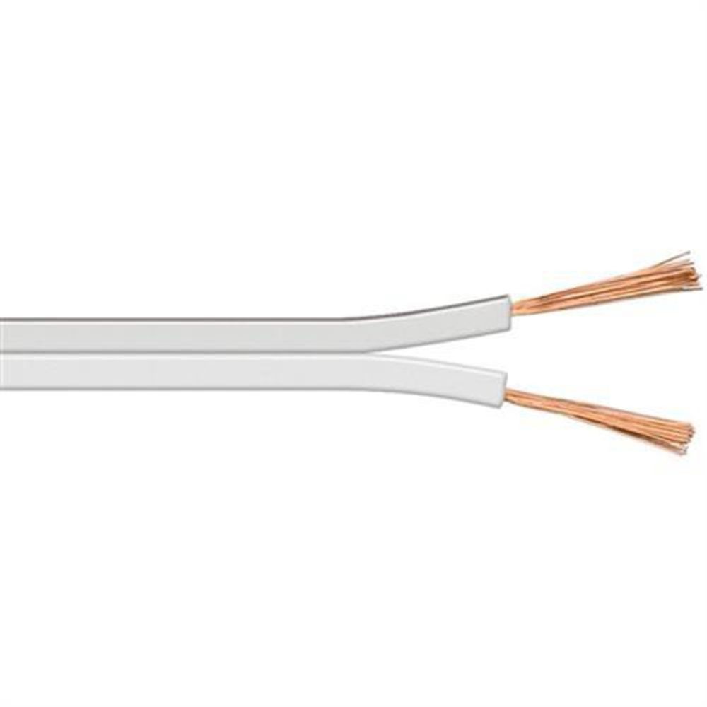 Goobay Lautsprecherkabel 100m Spule 2x075mm CCA wei 27521 4090₽