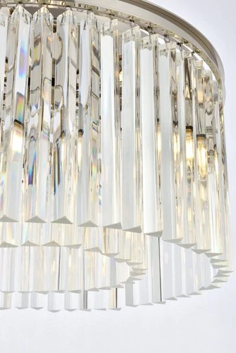 Elegant Lighting Sydney 26" 8 Light Royal Crystal Chandelier - Picture 6 of 9