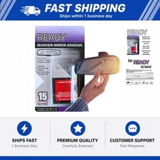 Ready Rearview Mirror Superior Bond Adhesive Fast Easy Installation 15min