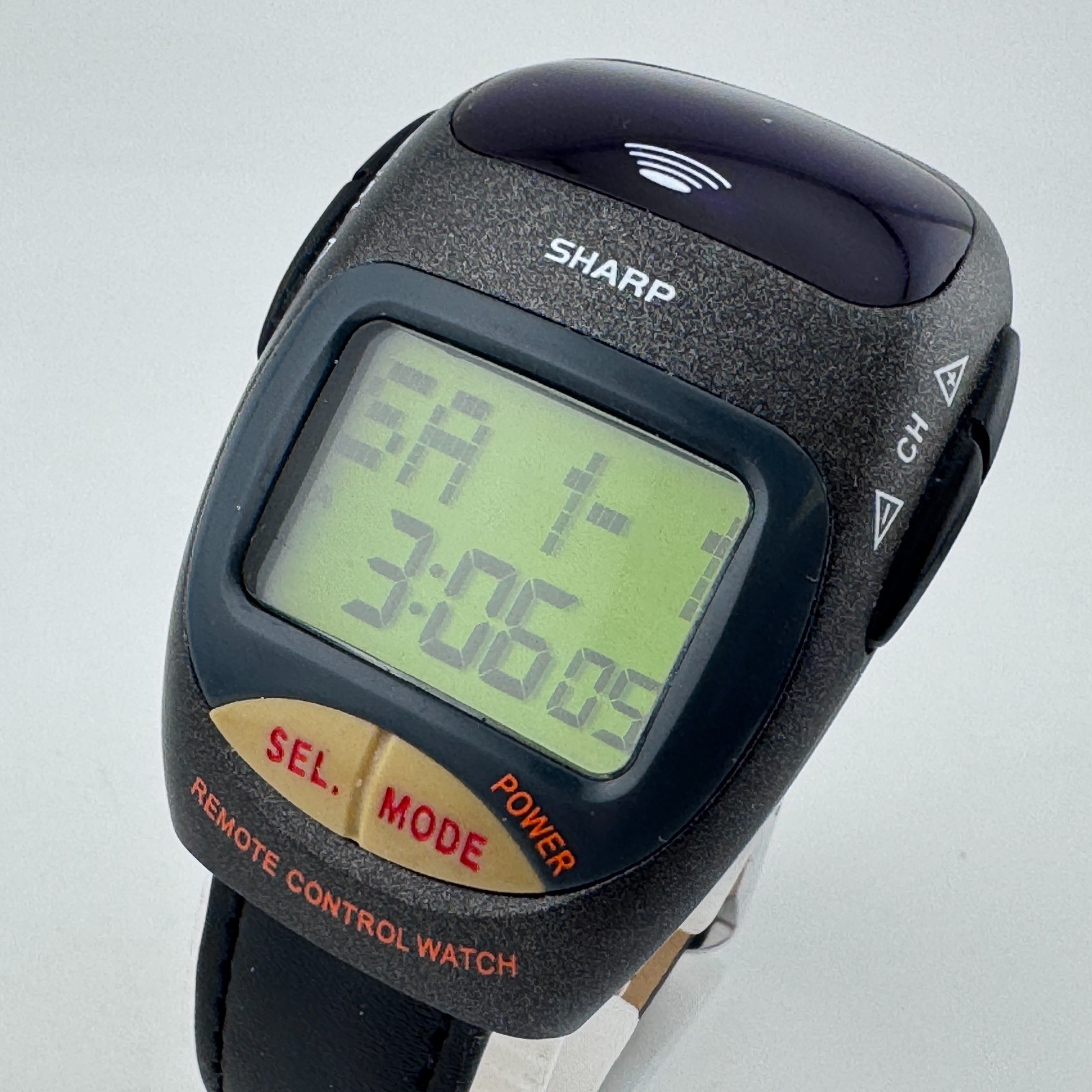Vintage Sharp Men Remote Control Digital Quartz W… - image 1