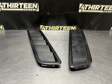2013 Ford Mustang Gt Hood Vent Louvers Pair Blck Oem N649