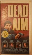 Dead Aim (VHS, 1987) RARE  in plastic rental case