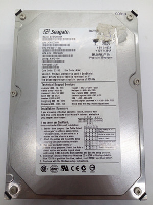 SEAGATE BARRACUDA  IDE  120GB FESTPLATTE  ST3120023A  3,5''#FP4899