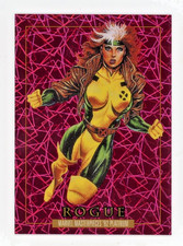 2024 Marvel Masterpieces '92 Platinum PINK LASERS #79 Rogue #/992