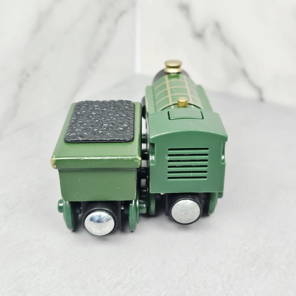 Thomas Wooden Railway Emily Talking 2012 tren tanque motor usado funciona Foto 4 de 4