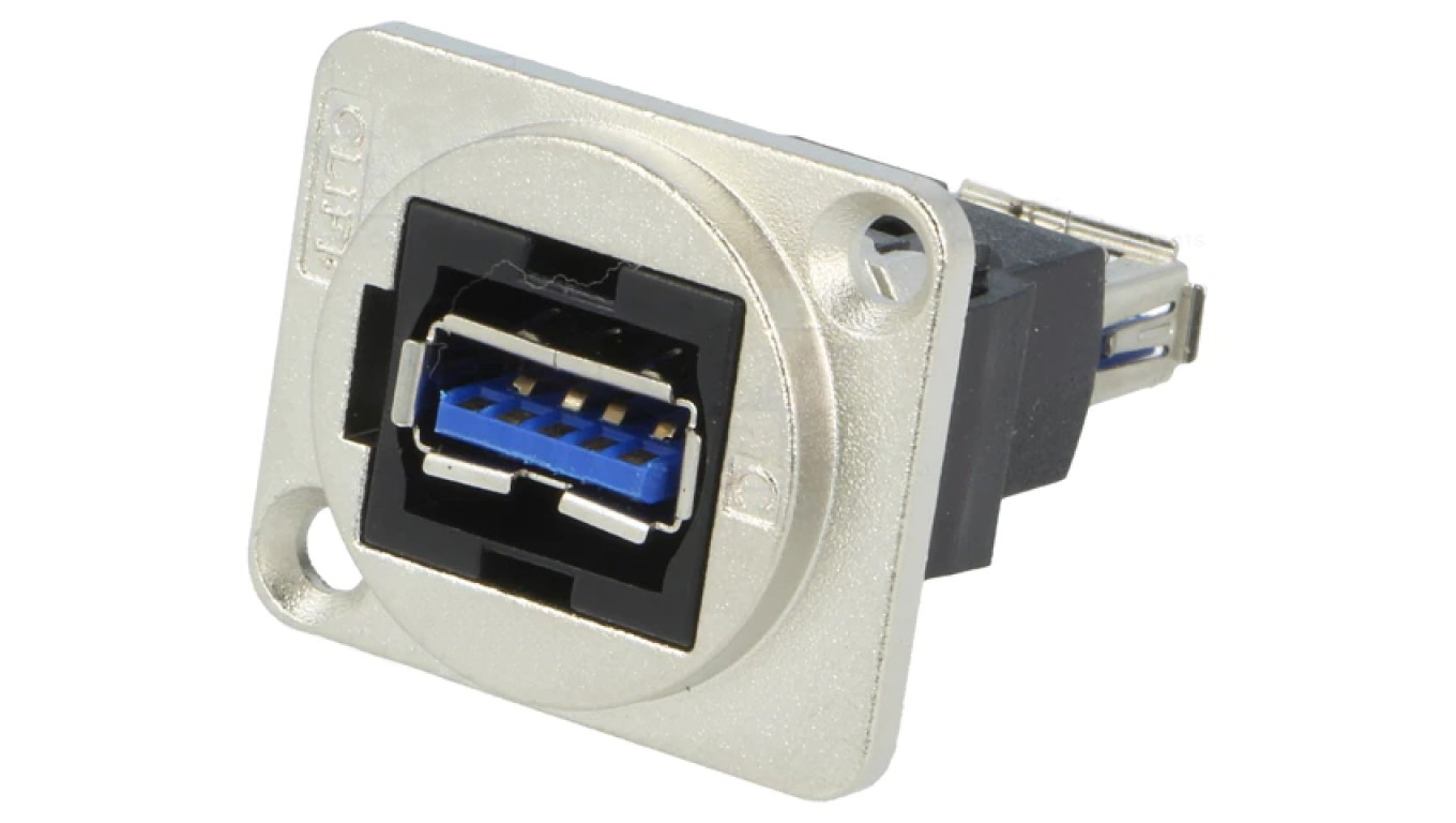 USB A-USB A 3.0 FT Connector Metal 19x24mm CP30205NM
