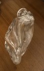 Vintage Flask Ladies Hand Palm Bottle 5.5X 2.5” Rare Glass Cork Top — photo 5