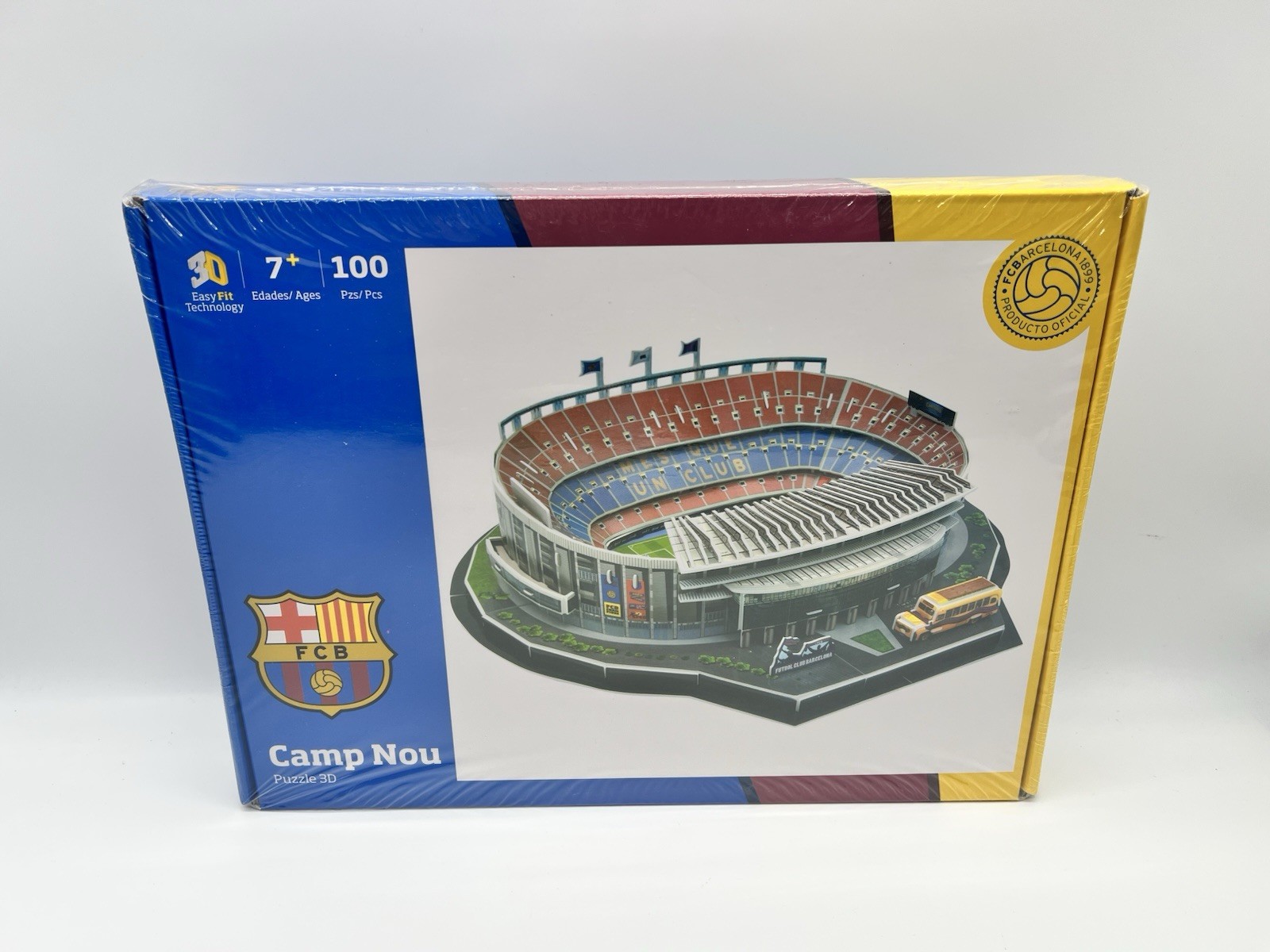 FC Barcelona Camp Nou Stadium 3D Jigsaw Puzzle New Factory Sealed Official
