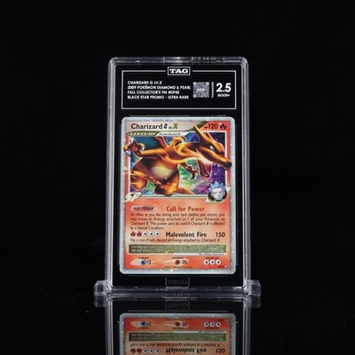 2009 POKEMON DIAMOND & PEARL BLACK STAR PROMO HOLO #DP45 CHARIZARD GLV.X  TAG 2.5 | eBay