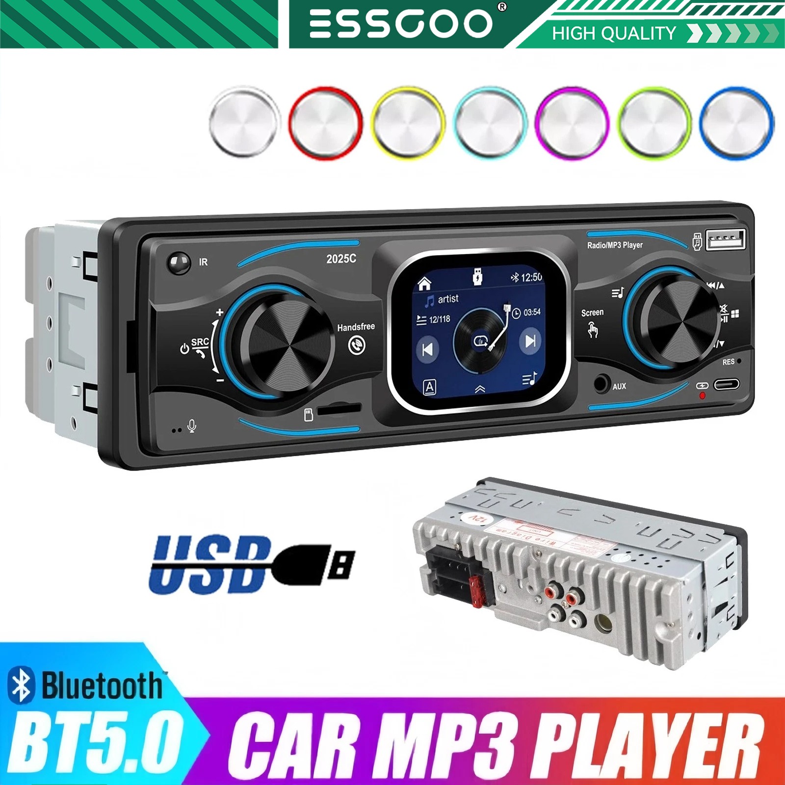 Bluetooth Aux Usb Am Fm Audio Receiver