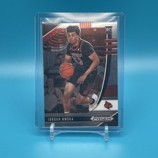 2020 Panini Prizm Draft Picks Collegiate #38 Jordan Nwora