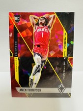 AMEN THOMPSON 2023-24 Panini Phoenix - Fade to Black #21 Red Ice (RC)