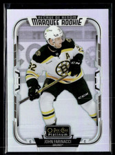 2025-26 O-Pee-Chee Platinum Marquee Rookie Rainbow John Farinacci Rookie RC