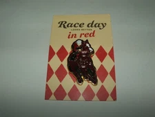 MAKERS MARK  JOCKEY SILKS HORSE RACE LAPEL PIN WHISKEY BOURBON KENTUCKY DERBY