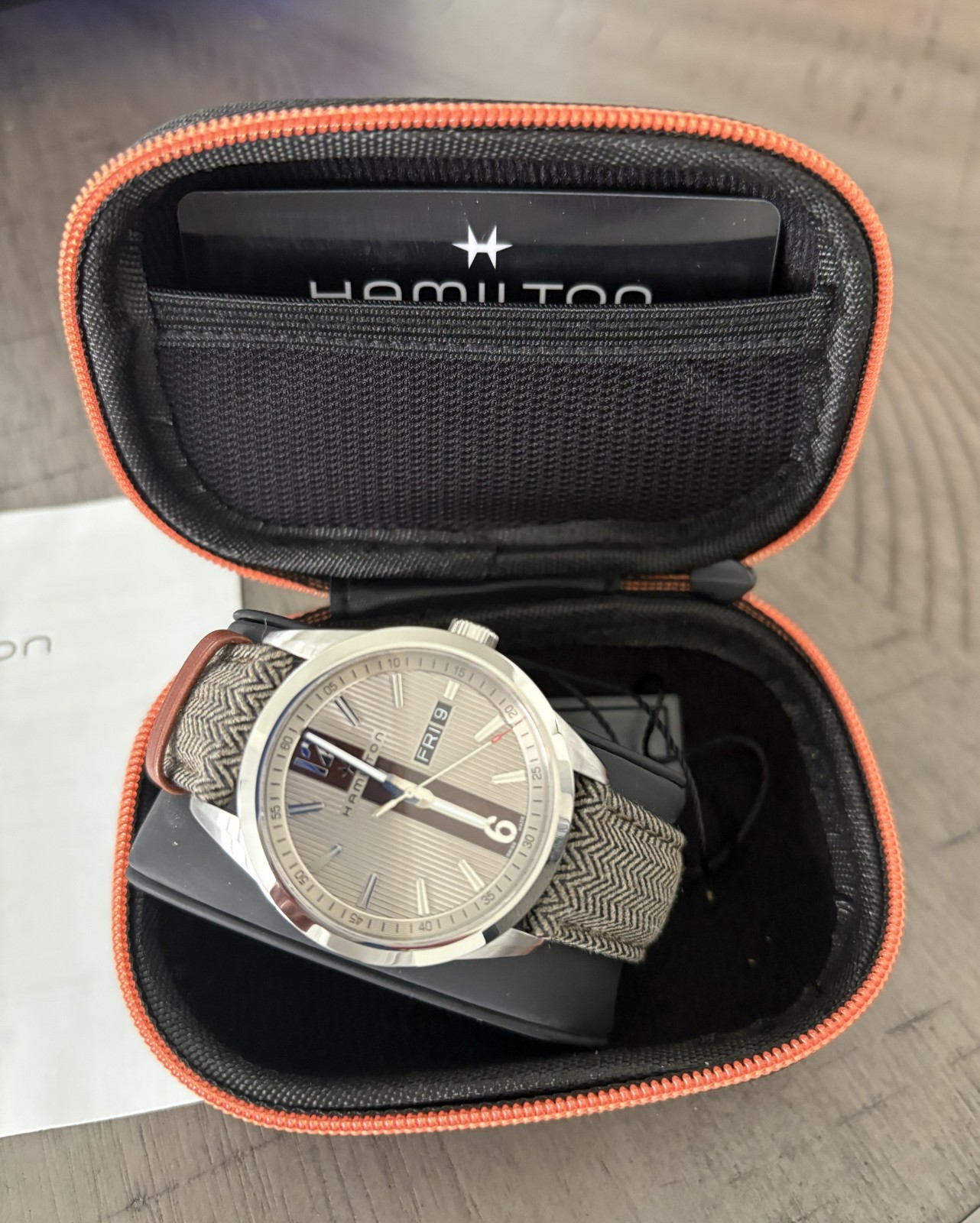 Hamilton 'Broadway' Quartz Watch image 2