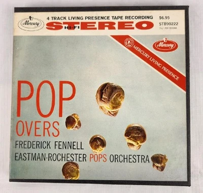 Pop-Overs by Frederick Fennell/Eastman-Rochester Mercury 4 TRACK Reel Tape - Bild 1 von 4