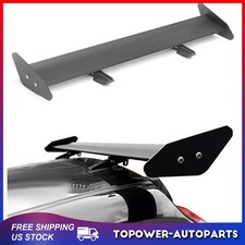Universal Trunk Spoiler Wing Car Matte Black Aluminum Alloy Adjustable