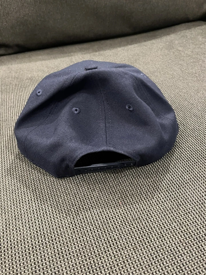 Sombrero New Era Georgetown Hoya Logo Snapback Azul Marino Verdadero Foto 3 de 4