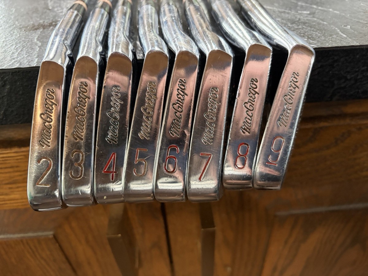 MacGregor Jack Nicklaus Personal Model 070 2-9 Irons | eBay
