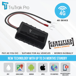 TruTrak GV57 4G GPS Tracker - Real Time Vehicle Tracking Device - REFURBISHED