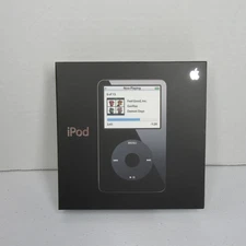Boxed Apple iPod Video A1136 30 GB 5th Generation Black (MA146LL/A) New Open Box