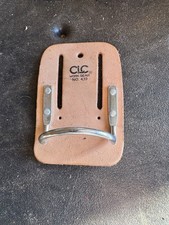 Vintage CLC Steel Loop Hammer Holder Top Grain Cowhide No. 439 USA Estwing