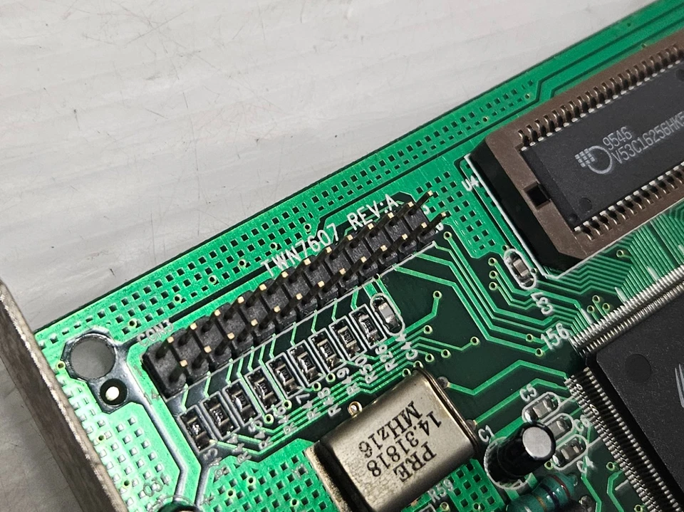 Trident TGUI9680-1, VRAM 2MB, PCI, VGA, Union TWN7607, WORKING CARD - Image 3 of 4