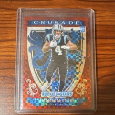 Panini Rookies & Stars 2025 Tetairoa McMillan Crusade Red Plaid Panthers #6