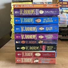 De Beers Hudson Shooting Stars V.C. Andrews Paperback Set Vintage Keyhole Covers