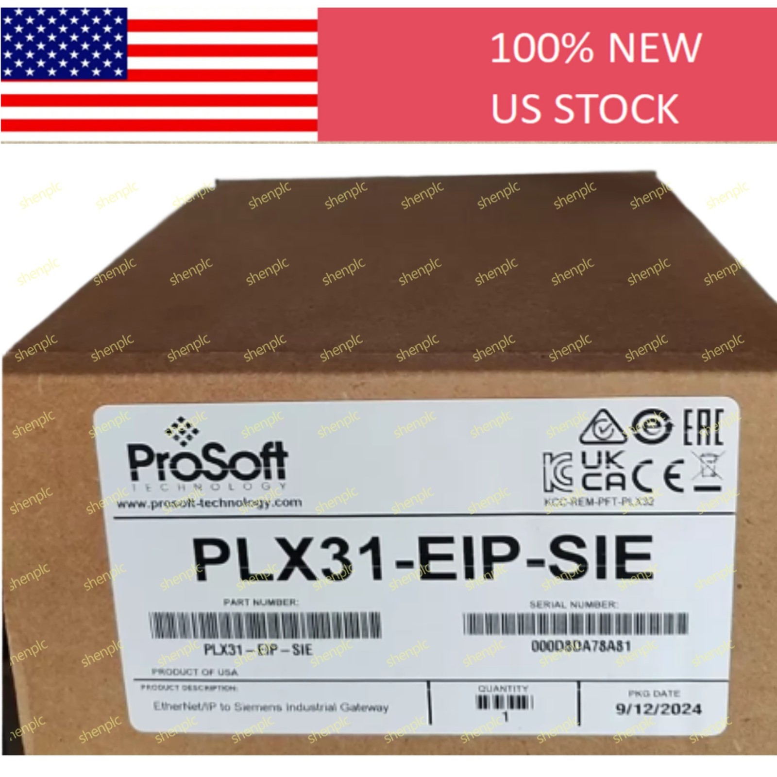 PLX31-EIP-SIE Prosoft Communication Module PLX31EIPSIE Fast shipping