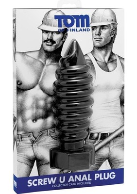 Tom Of Finland Screw U Anal Plug - Black | eBay Tom Of Finland Screw U Anal Plug - Black | eBay