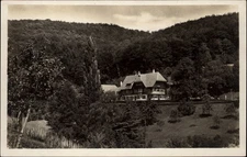 RPPC Waldrestaurant Jagerhausle Freiburg Breisgau vintage postcard a643